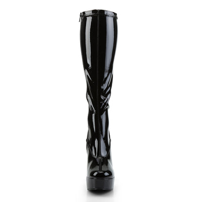 Pleaser Bottes pour femmes ELECTRA-2000z blk str pat