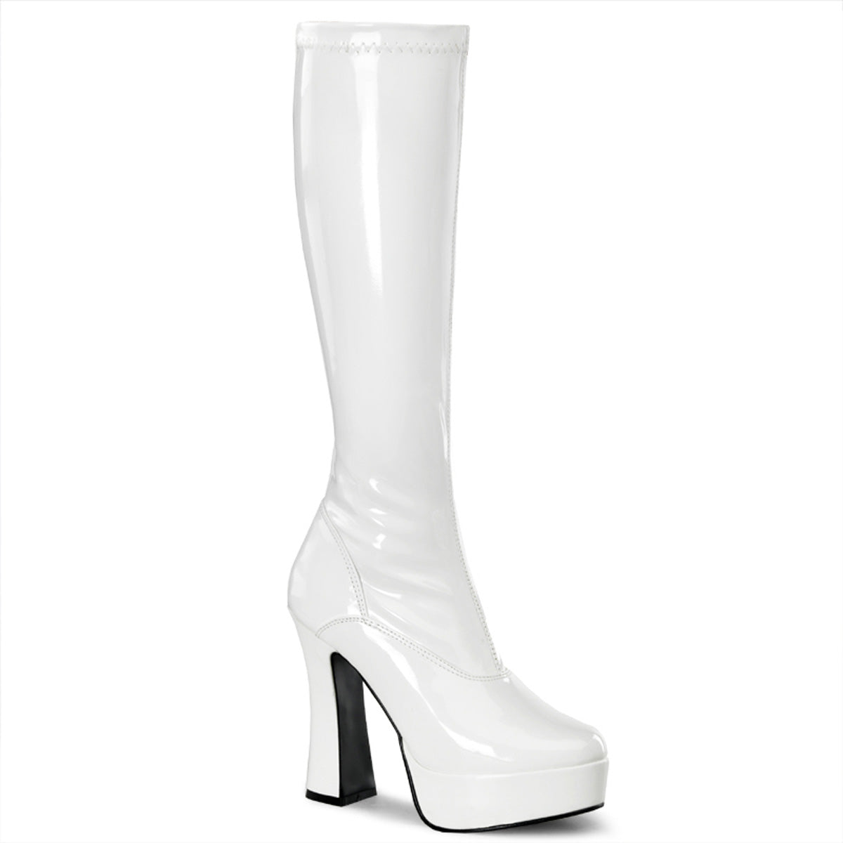 Pleaser Bottes pour femmes ELECTRA-2000z wht str pat