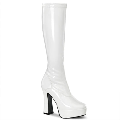 Pleaser Bottes pour femmes ELECTRA-2000z wht str pat