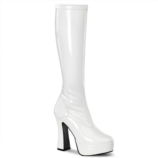 Pleaser Bottes pour femmes ELECTRA-2000z wht str pat