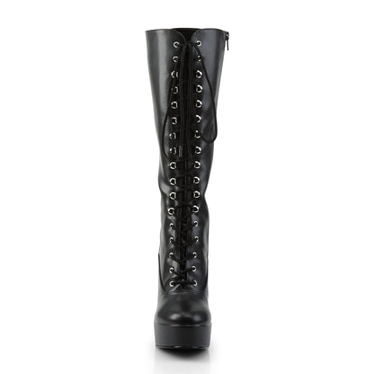 Pleaser Bottes pour femmes ELECTRA-2020 Blk Faux Cuir