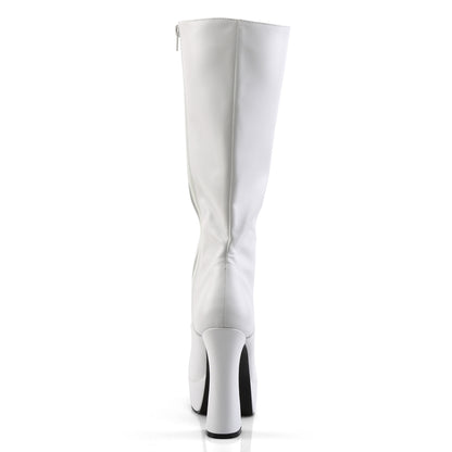 Pleaser Bottes pour femmes ELECTRA-2020 WHT FAUX CUIR