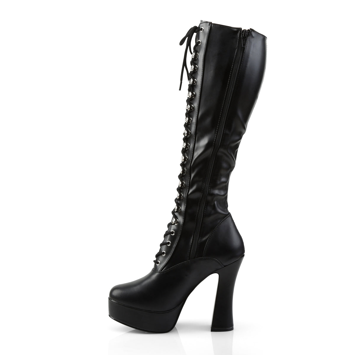Pleaser Bottes pour femmes ELECTRA-2023 BLK STOR FAUX CUIR