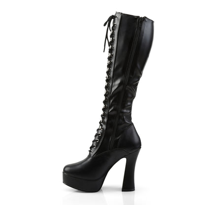 Pleaser Bottes pour femmes ELECTRA-2023 BLK STOR FAUX CUIR