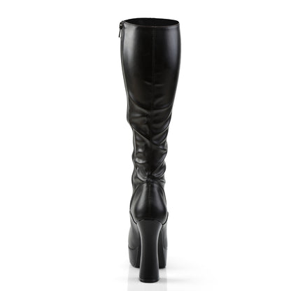 Pleaser Bottes pour femmes ELECTRA-2023 BLK STOR FAUX CUIR