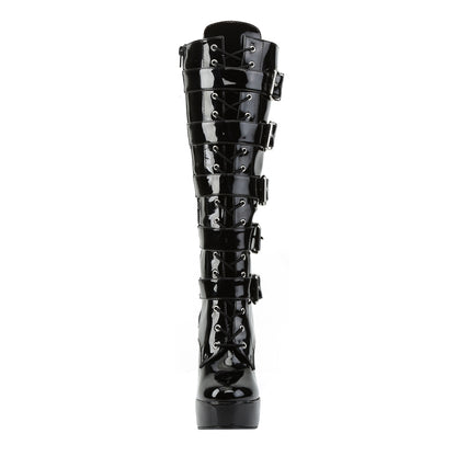 Pleaser Bottes pour femmes ELECTRA-2042 blk pat