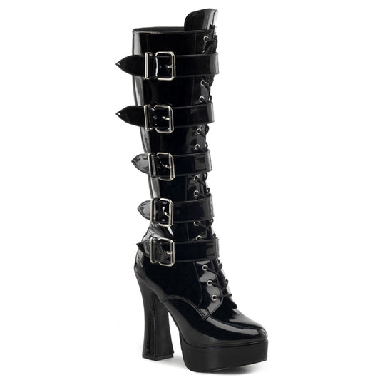 Pleaser Bottes pour femmes ELECTRA-2042 blk pat