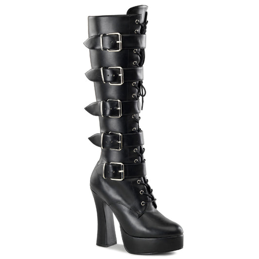 Pleaser Bottes pour femmes ELECTRA-2042 Blk Faux Cuir