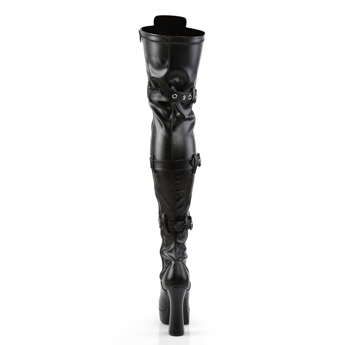Pleaser Bottes pour femmes ELECTRA-3028 BLK STOR FAUX CUIR