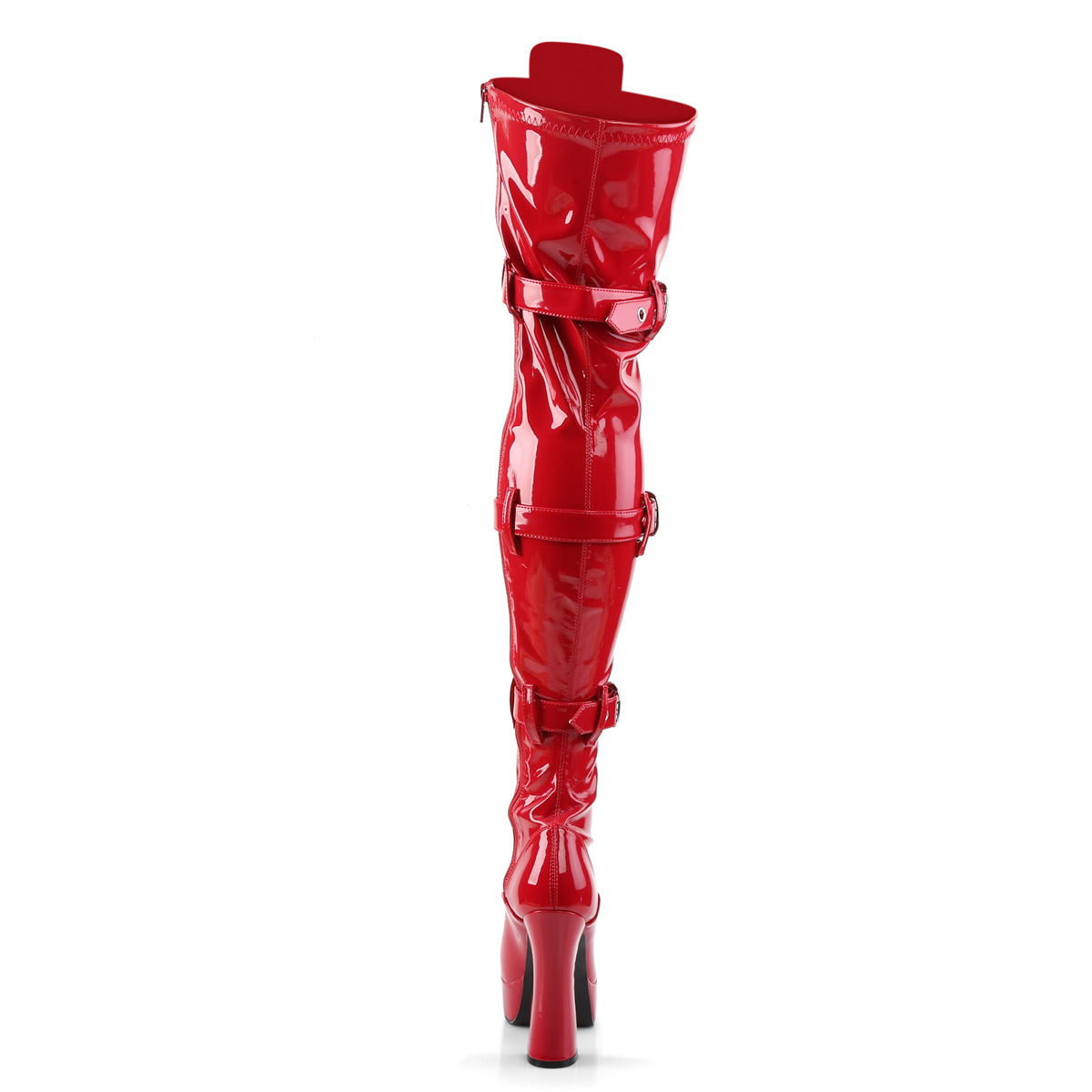 Pleaser Bottes pour femmes ELECTRA-3028 rouge str pat