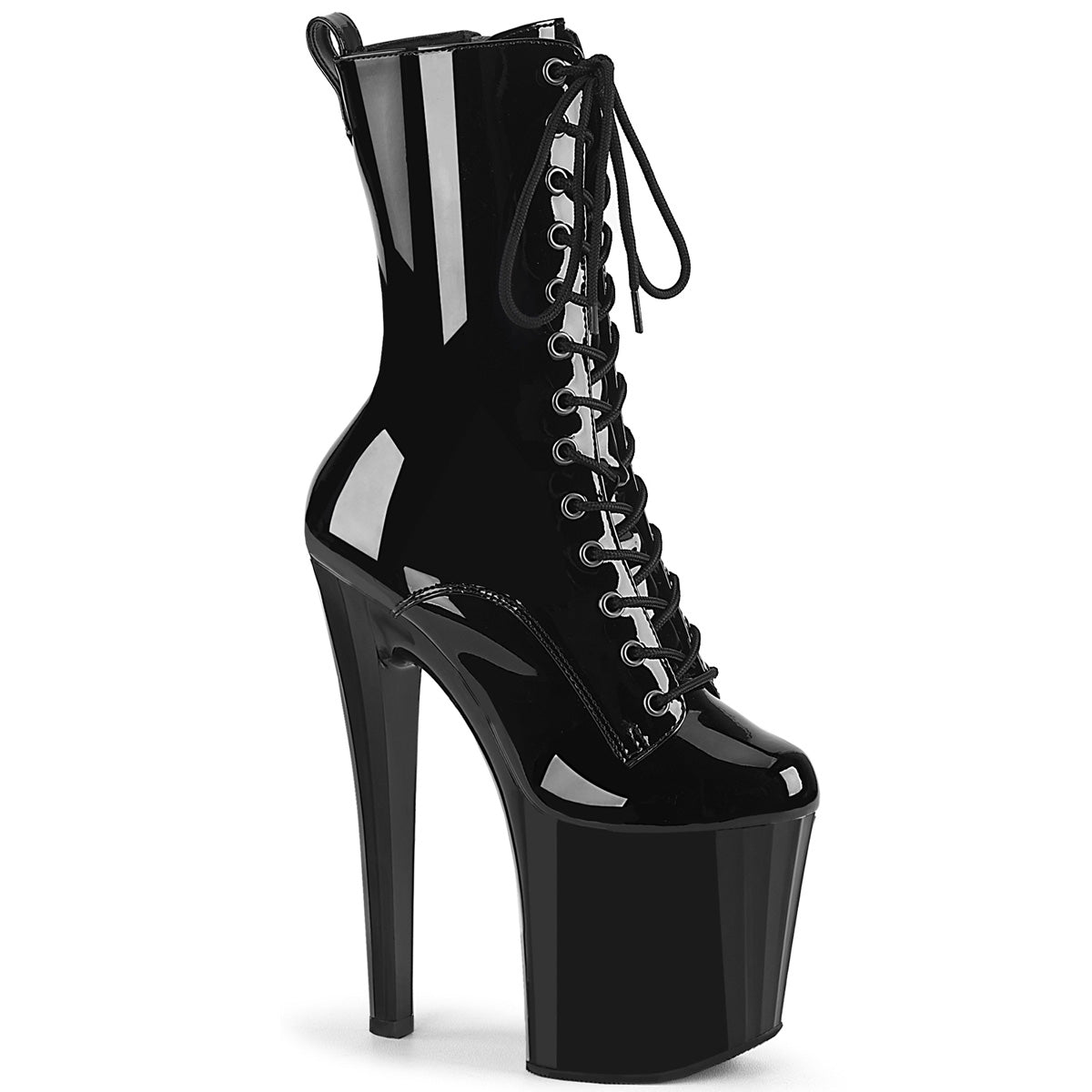 Pleaser   ENCHANT-1040 BLK PAT / BLK