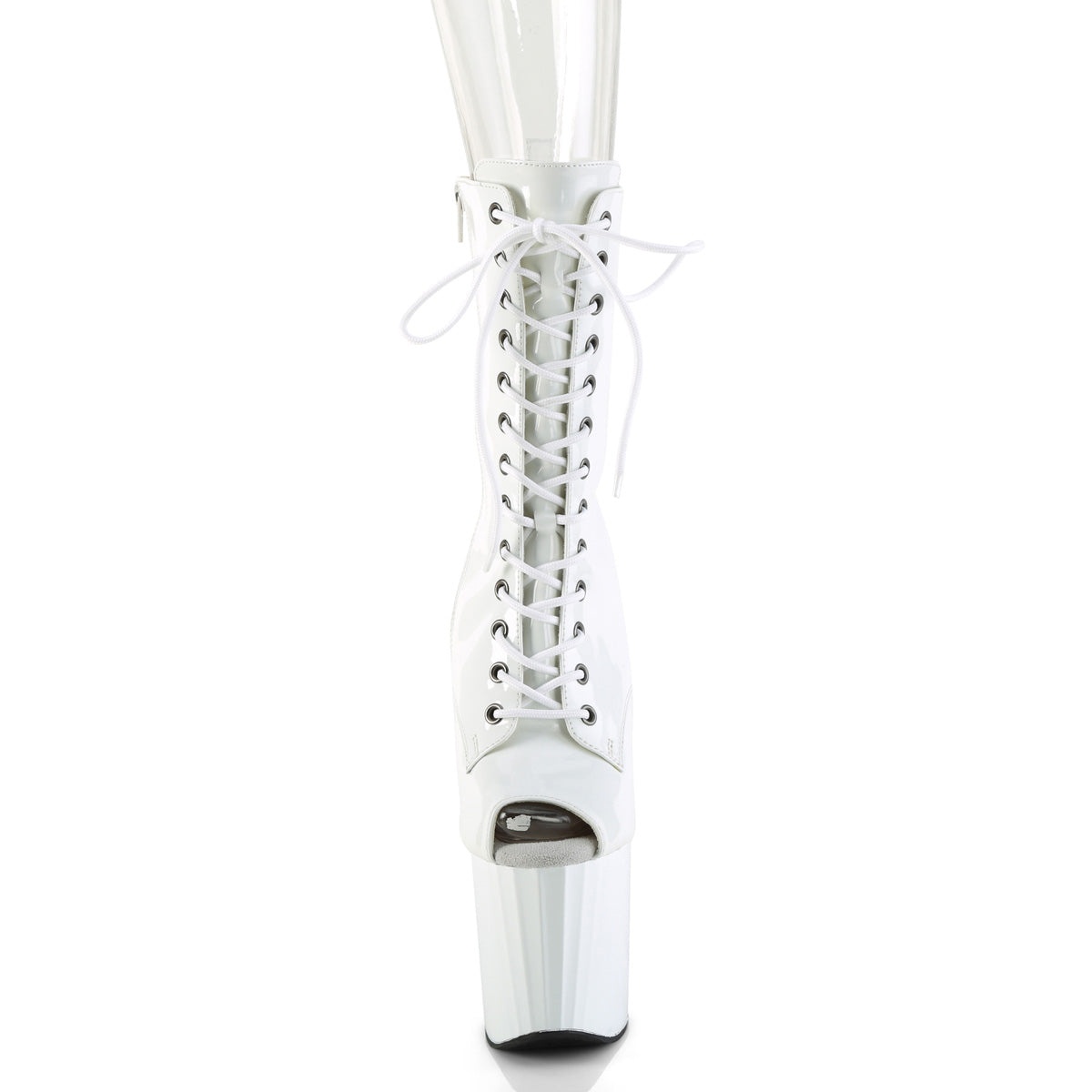 Pleaser   ENCHANT-1041 wht pat / wht