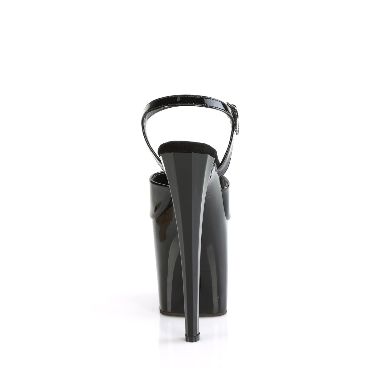 Pleaser   ENCHANT-709 BLK PAT / BLK