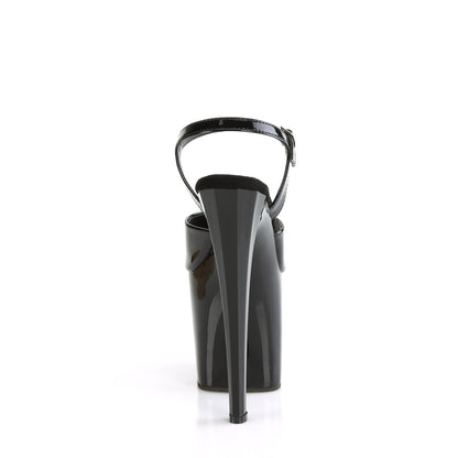 Pleaser   ENCHANT-709 BLK PAT / BLK