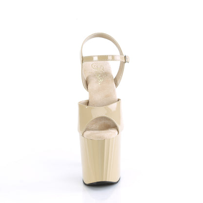 Pleaser   ENCHANT-709 Cream Pat/Cream