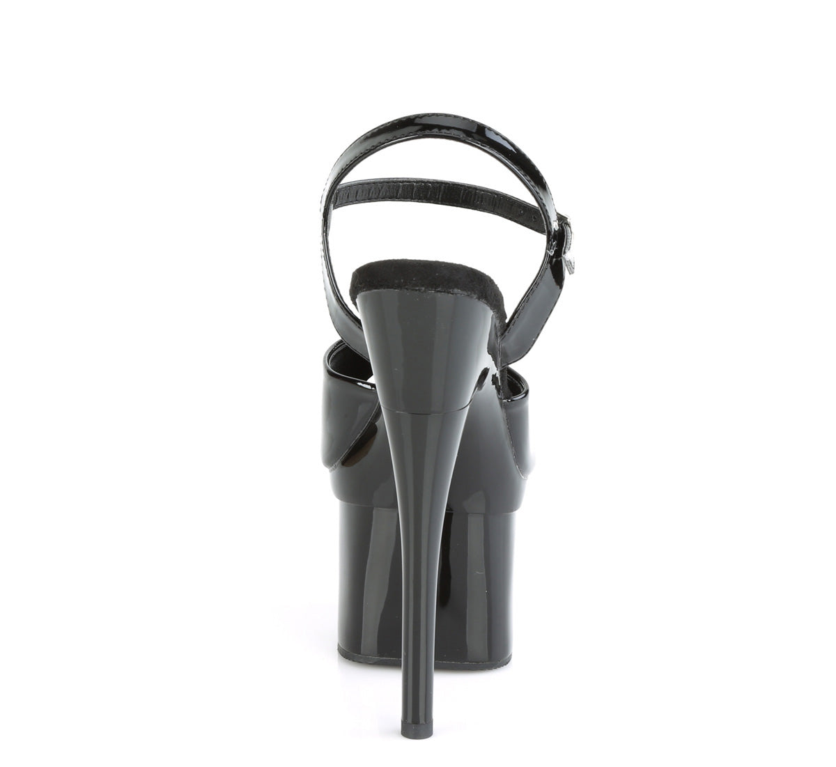 Pleaser Sandales pour femmes ESTEEM-709 blk pat / blk