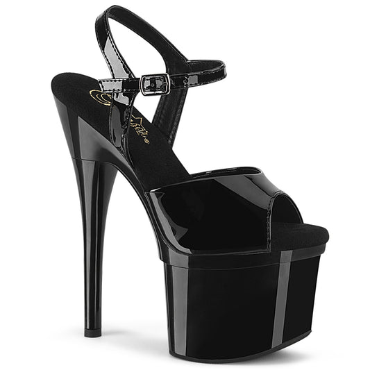 Pleaser Sandales pour femmes ESTEEM-709 blk pat / blk