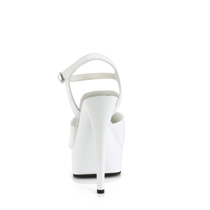 Pleaser  Des sandales EXCITE-609 wht pat / wt