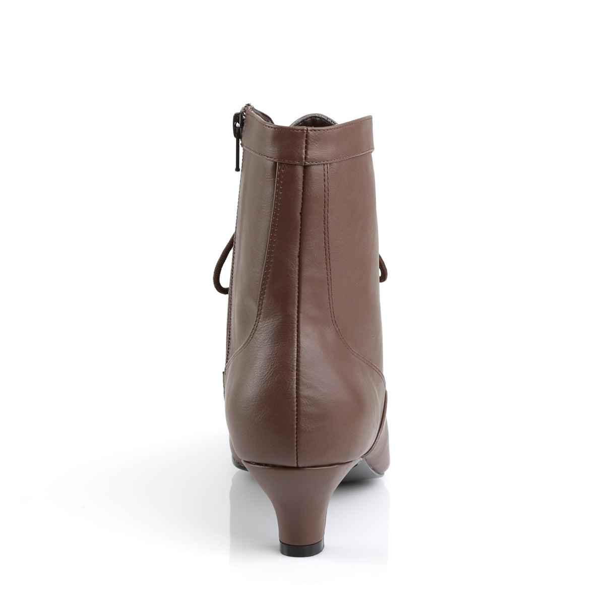Pleaser Pink Label Bottines pour femmes FAB-1005 cuir fausse brun