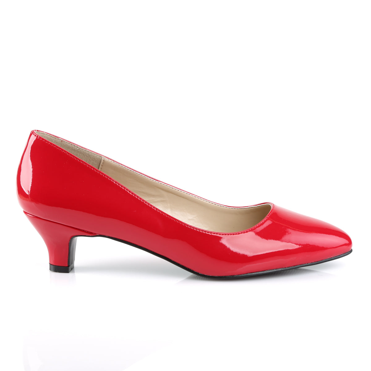 Pleaser Pink Label Pompes pour femmes FAB-420 patère rouge