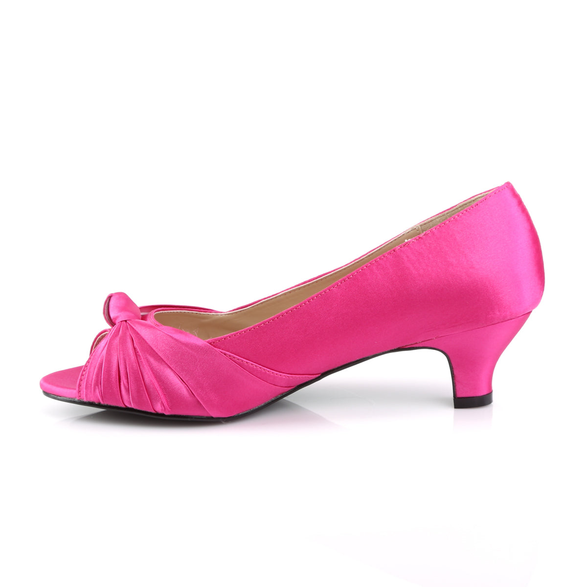 Pleaser Pink Label Pompes pour femmes FAB-422 H. Satin rose