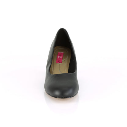 Pleaser Pink Label Pompes pour femmes FEFE-01 Cuir en faux BLK