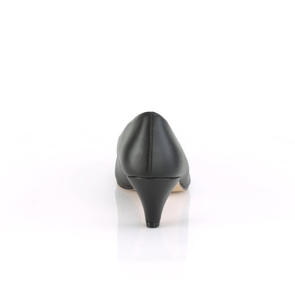 Pleaser Pink Label Pompes pour femmes FEFE-01 Cuir en faux BLK