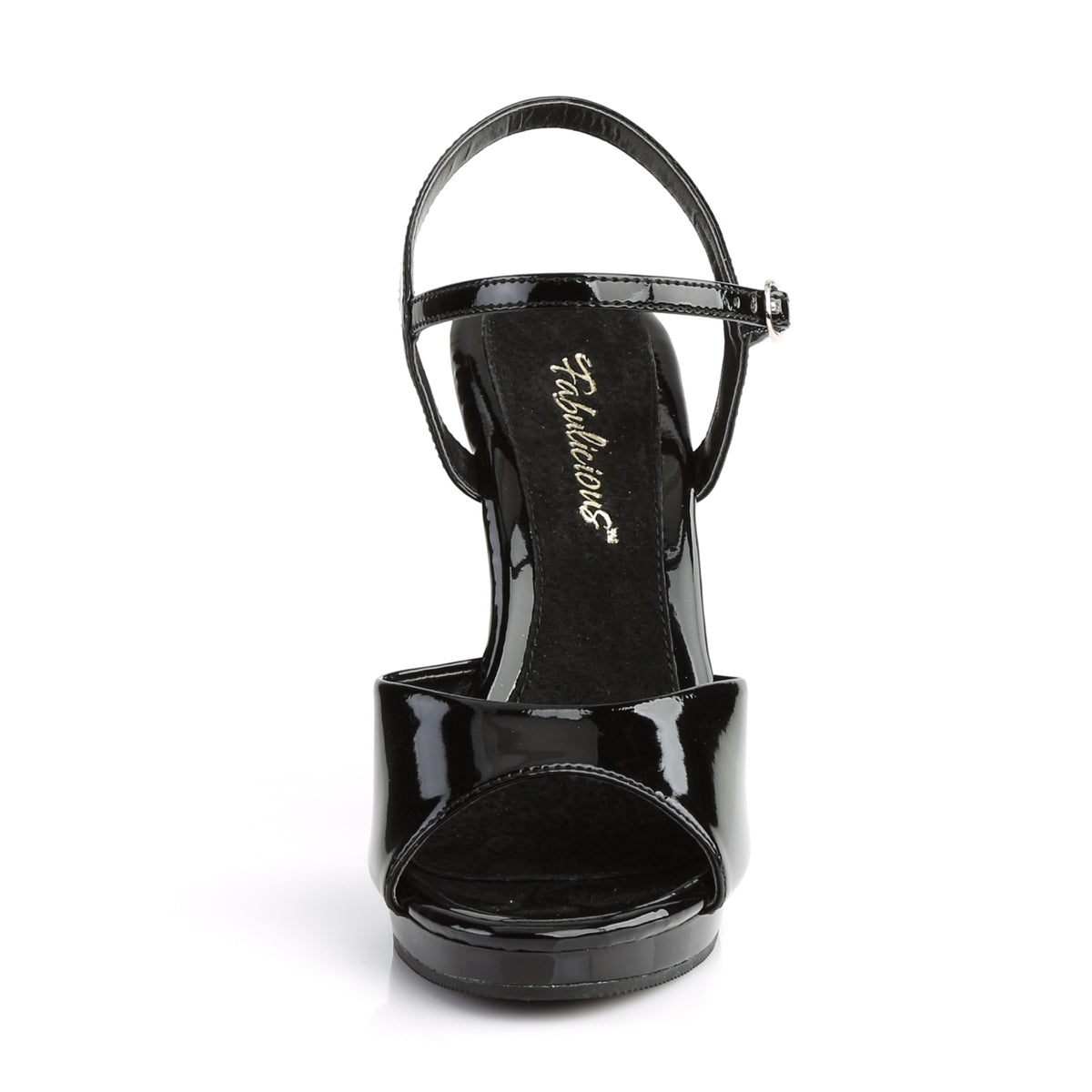 Fabulicious Sandales pour femmes FLAIR-409 BLK PAT / BLK