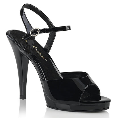Fabulicious Sandales pour femmes FLAIR-409 BLK PAT / BLK