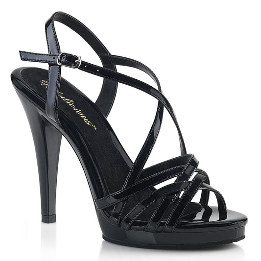 Fabulicious Sandales pour femmes FLAIR-413 BLK PAT / BLK