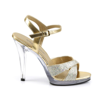 Fabulicious Sandales pour femmes FLAIR-419 (g) Gold Multi Glitter / CLR