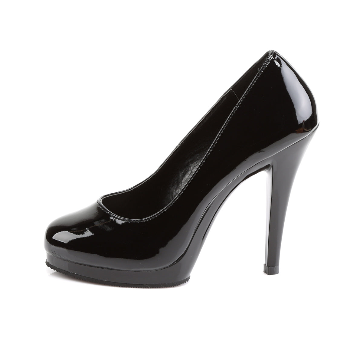 Pleaser Pink Label Pompes pour femmes FLAIR-480 blk / blk