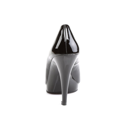 Pleaser Pink Label Pompes pour femmes FLAIR-480 blk / blk