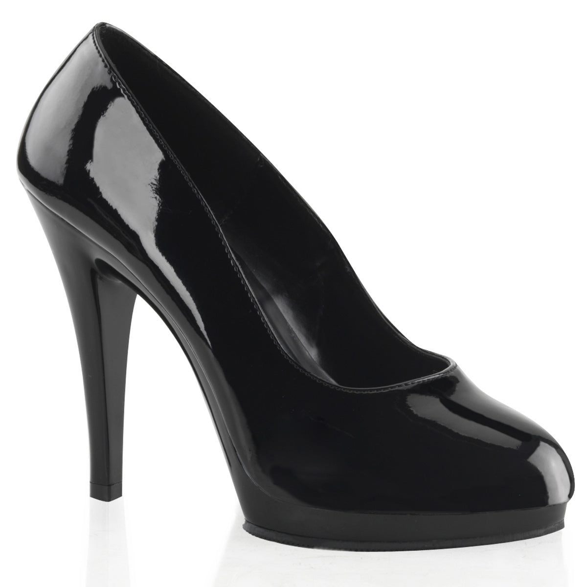 Pleaser Pink Label Pompes pour femmes FLAIR-480 blk / blk