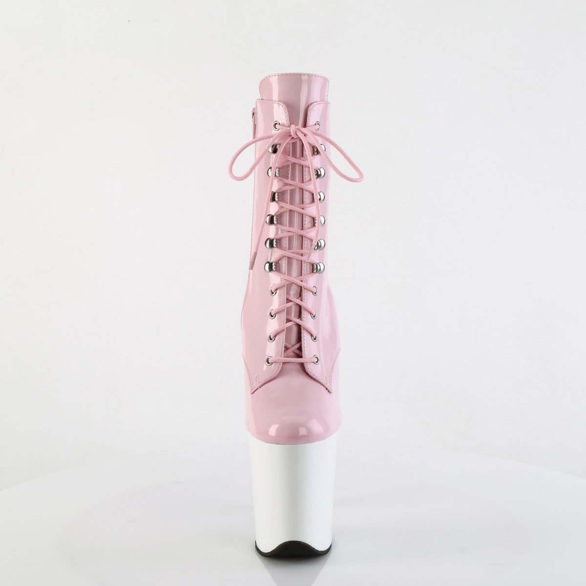 Pleaser   FLAMINGO-1020 B. Pink Pat/Wht