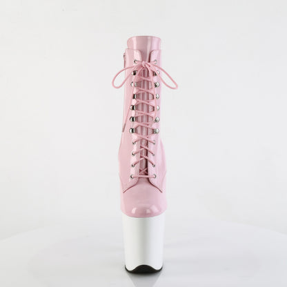 Pleaser   FLAMINGO-1020 B. Pink Pat/Wht