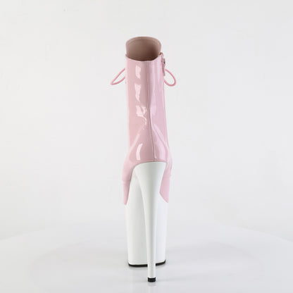 Pleaser   FLAMINGO-1020 B. Pink Pat/Wht