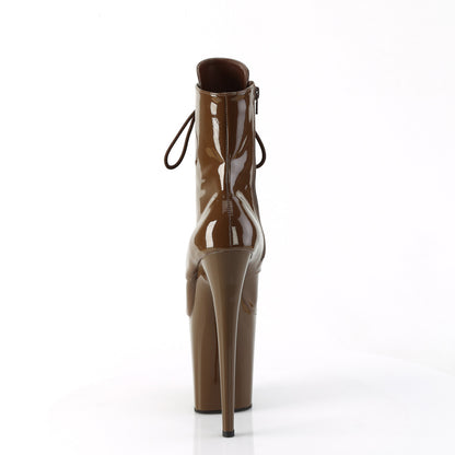 Pleaser   FLAMINGO-1020 Mocha Pat / Mocha