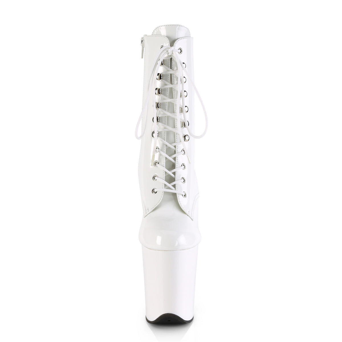 Pleaser Bottines pour femmes FLAMINGO-1020 wht pat / wht