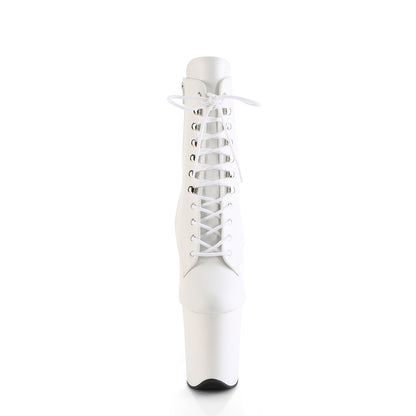 Pleaser   FLAMINGO-1020 wht fausse cuir / wht matte