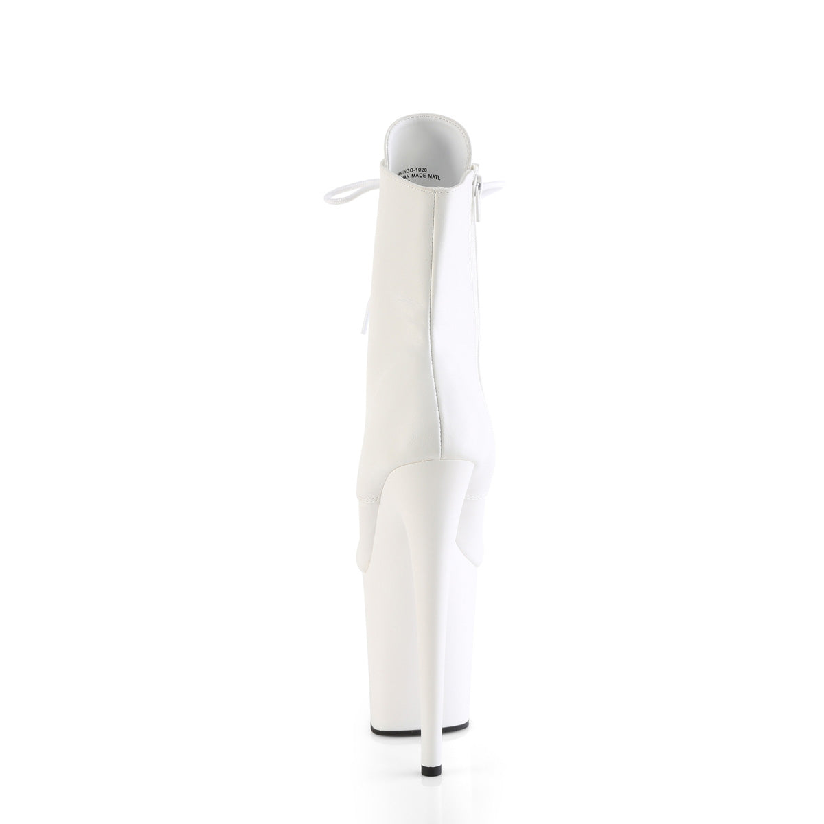 Pleaser   FLAMINGO-1020 wht fausse cuir / wht matte