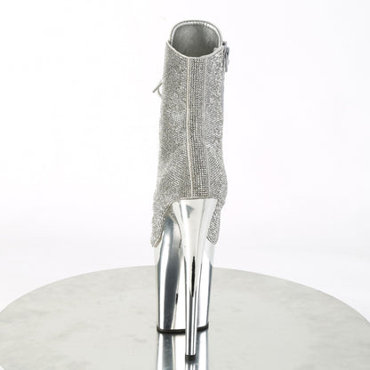 Pleaser  Bottines FLAMINGO-1020CRS SLV RS / SLV Chrome