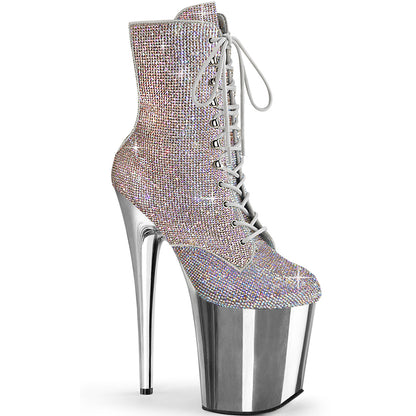 Pleaser  Bottines FLAMINGO-1020CRS SLV Multi RS / SLV Chrome