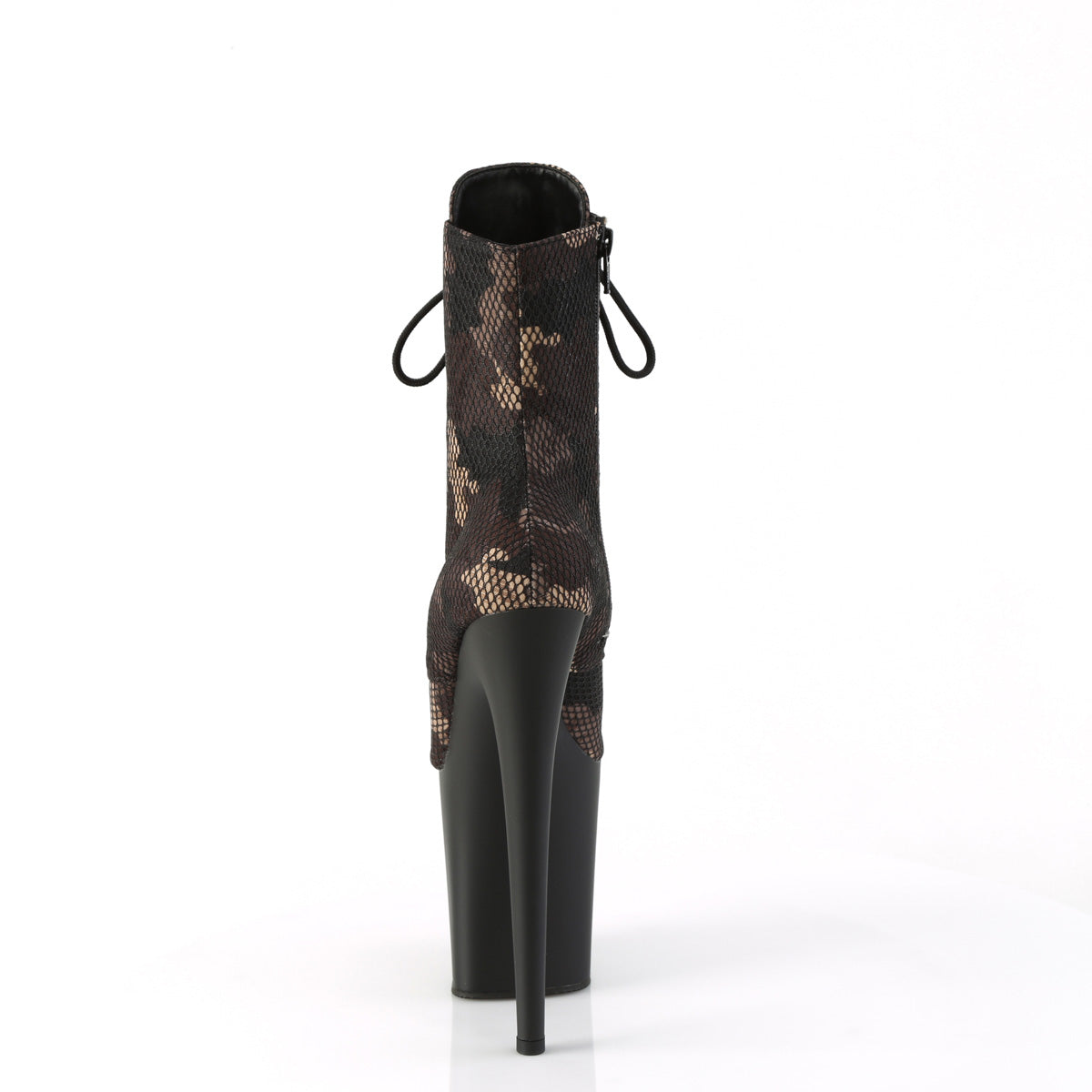 Pleaser   FLAMINGO-1020 cm Camo-Mesh / Blk Matte