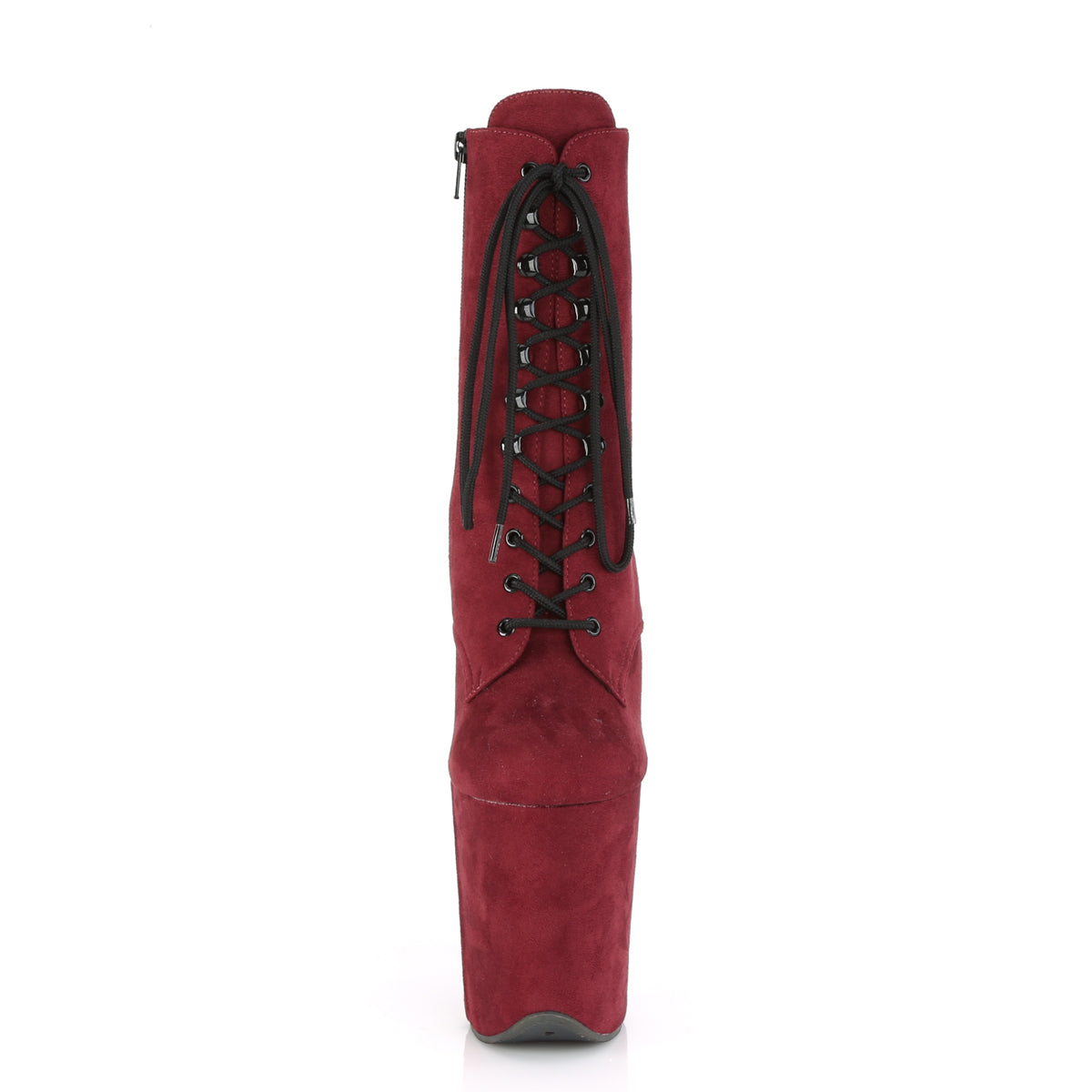 Pleaser Bottines pour femmes FLAMINGO-1020FS Bourgogne Faux Suisse / Bourgogne Faux Suisse