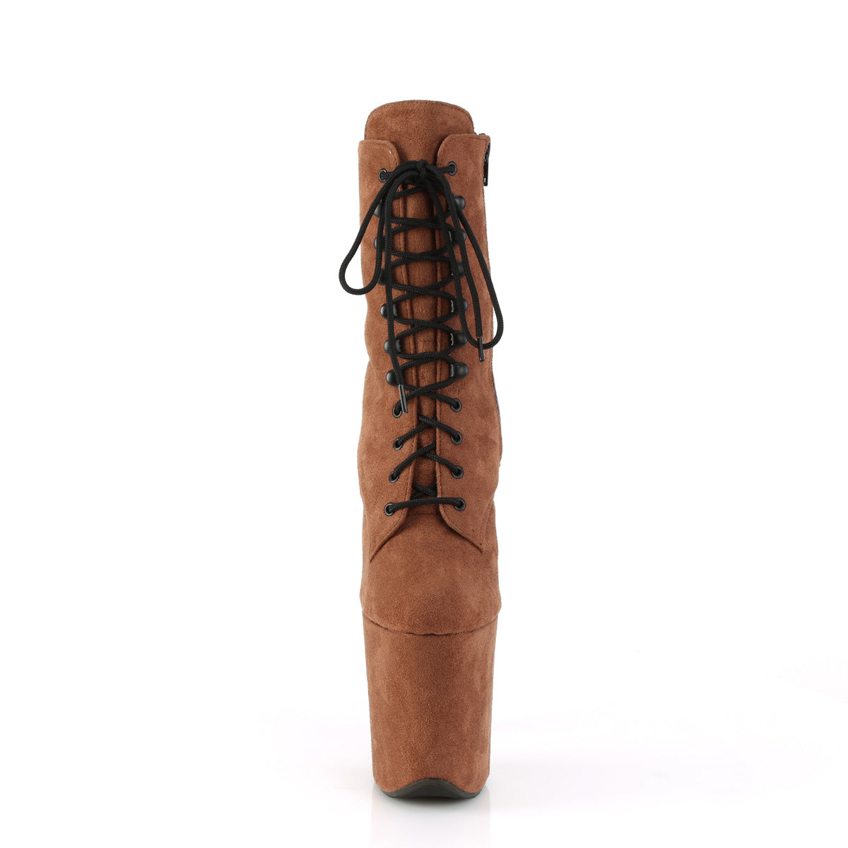 Pleaser  Bottines FLAMINGO-1020FS Caramel Faux daim / CARAMEL FAUX SUDE