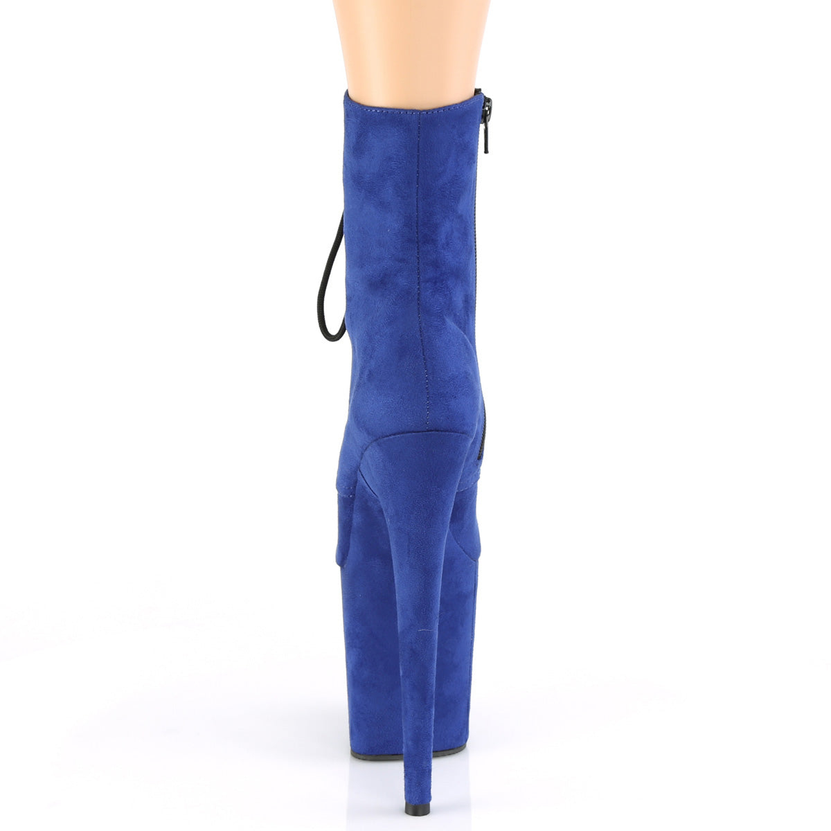 Pleaser Bottines pour femmes FLAMINGO-1020Fs royal bleu faux suède / daim bleu royal bleu