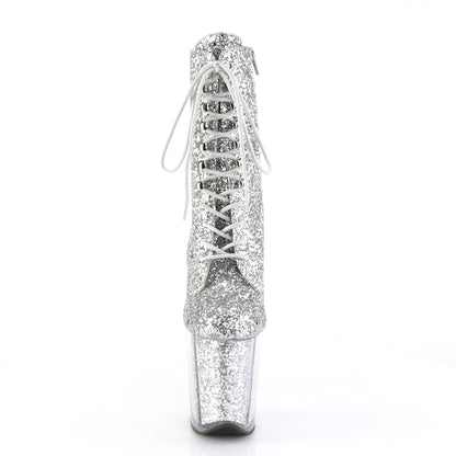 Pleaser Bottines pour femmes FLAMINGO-1020g SLV Glitter / SLV Glitter