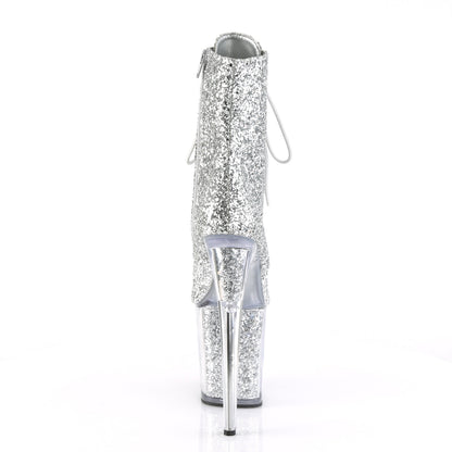 Pleaser Bottines pour femmes FLAMINGO-1020g SLV Glitter / SLV Glitter