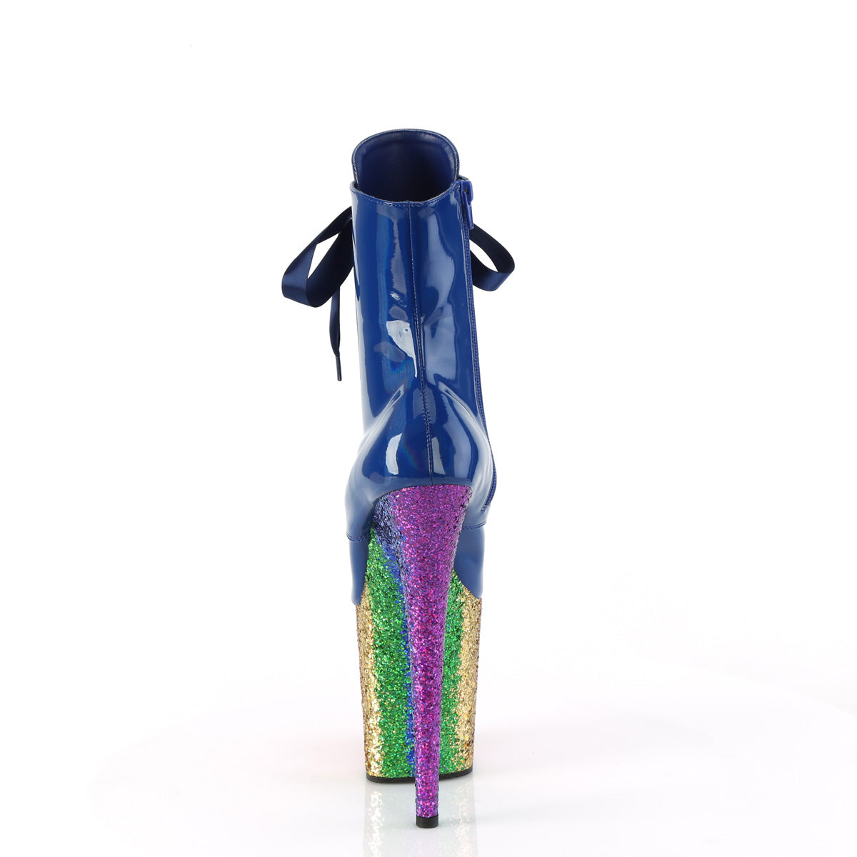 Pleaser   FLAMINGO-1020hg Holo Blue Royal Pat /Rainbow Briller